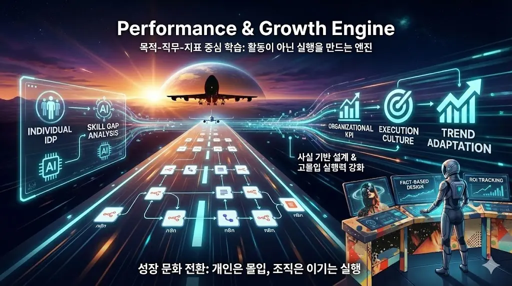 성과: 개인 IDP와 조직성과를 연결하는 구조